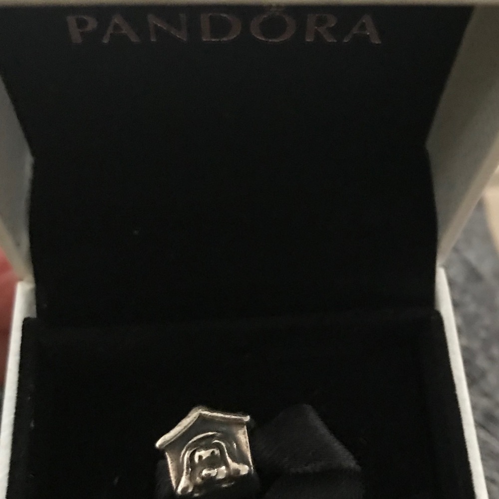 Pandora charm dog house authentic comes with box
